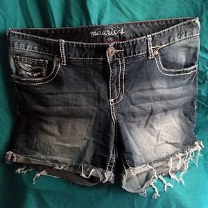 Jean shorts